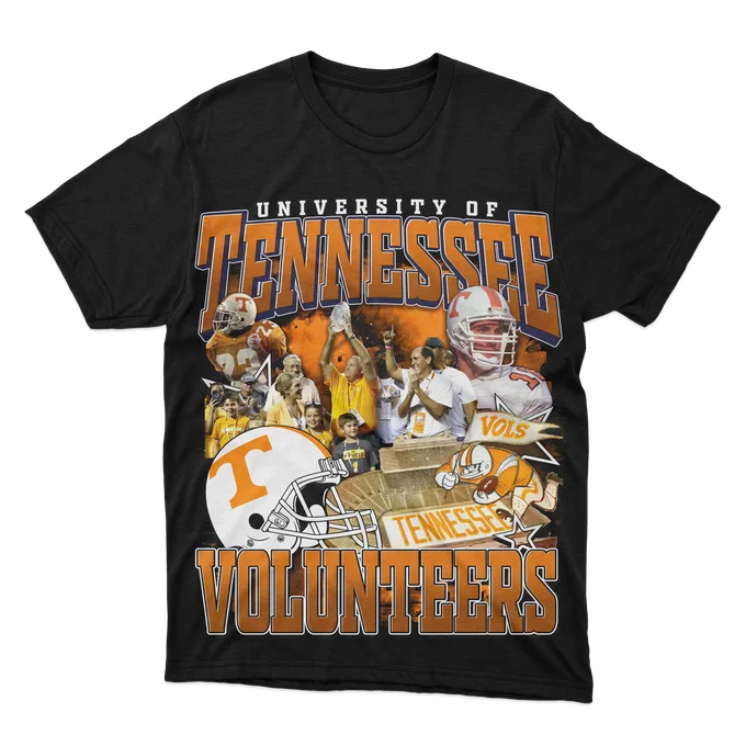 Tennessee Graphic Tee in black, front graphic